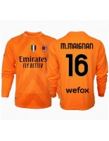 AC Milan Mike Maignan #16 Keeper Bortedrakt 2024-25 Lange ermer
